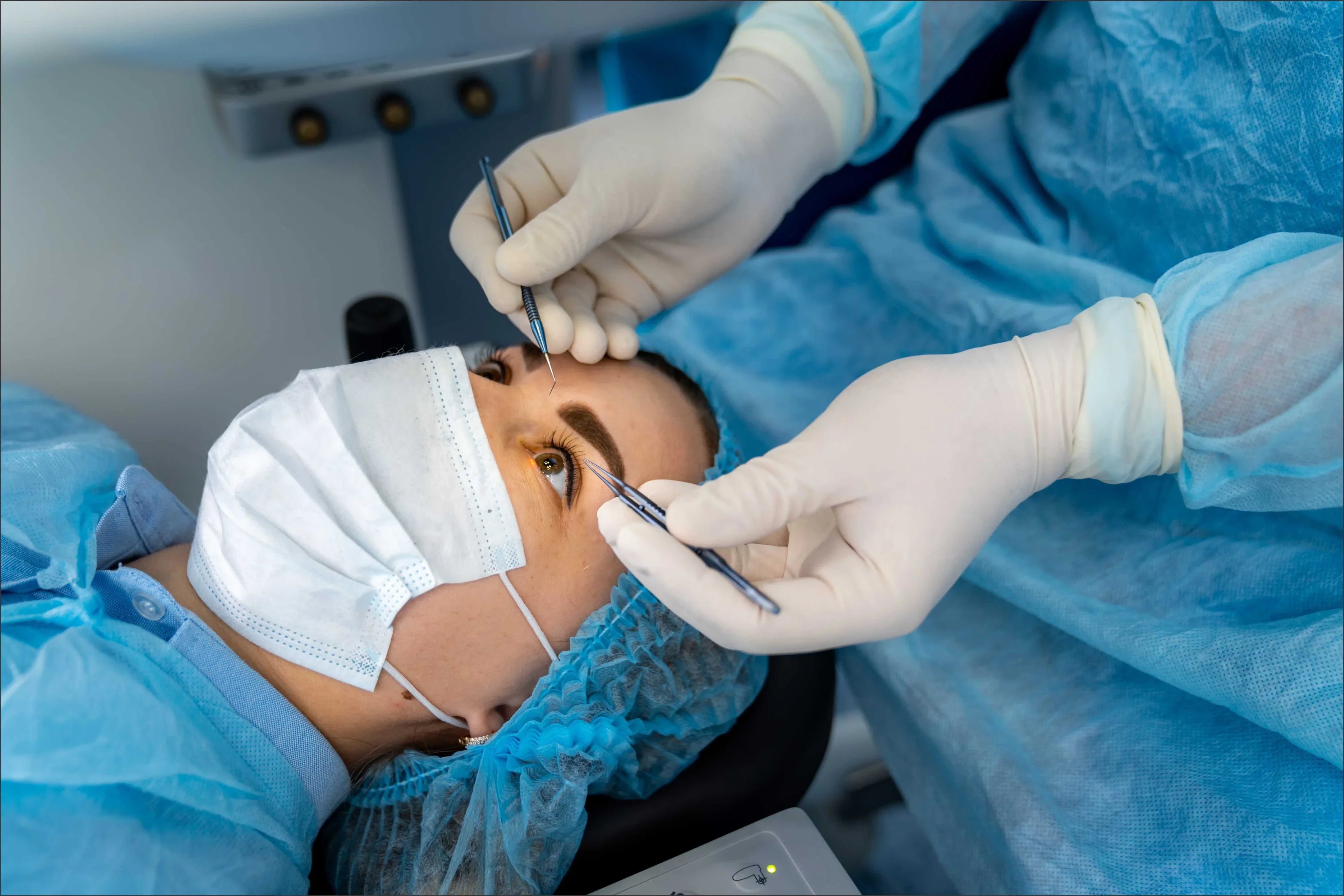 Types of eyelid surgery