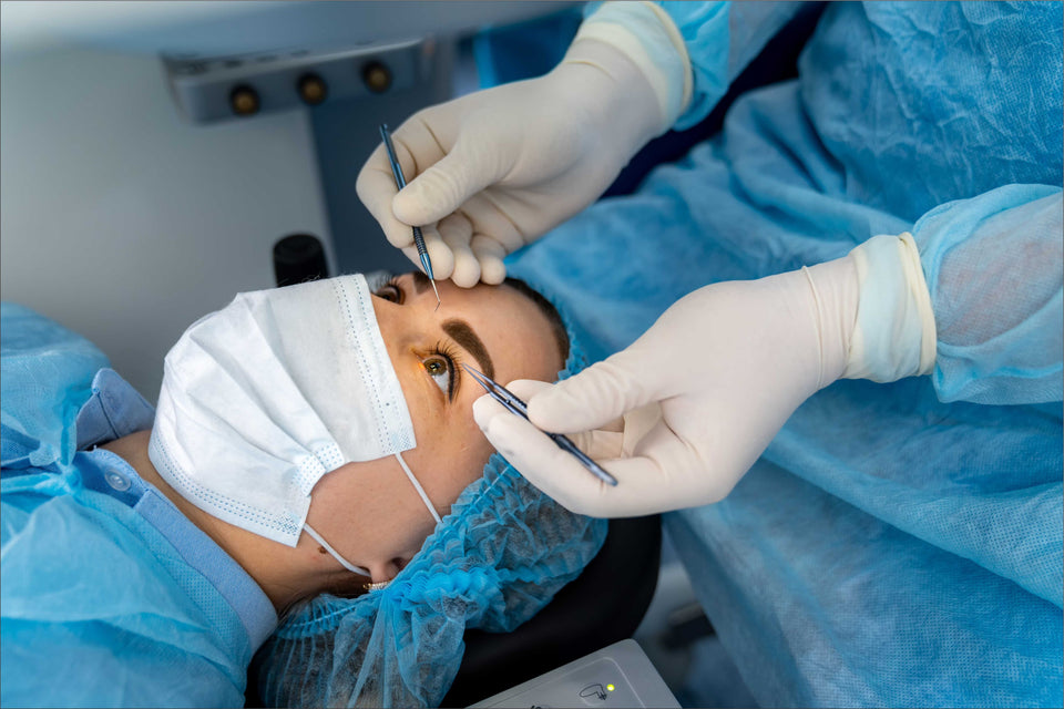 Types of eyelid surgery