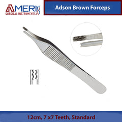 Adson Brown forceps autoclavable CE FDA certified