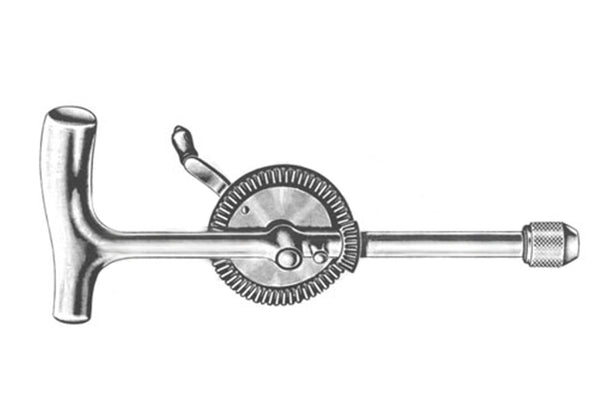 Moore Hand Drill with Drill Points