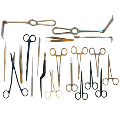 Plastic Surgery Instruments Set - 13 Pcs