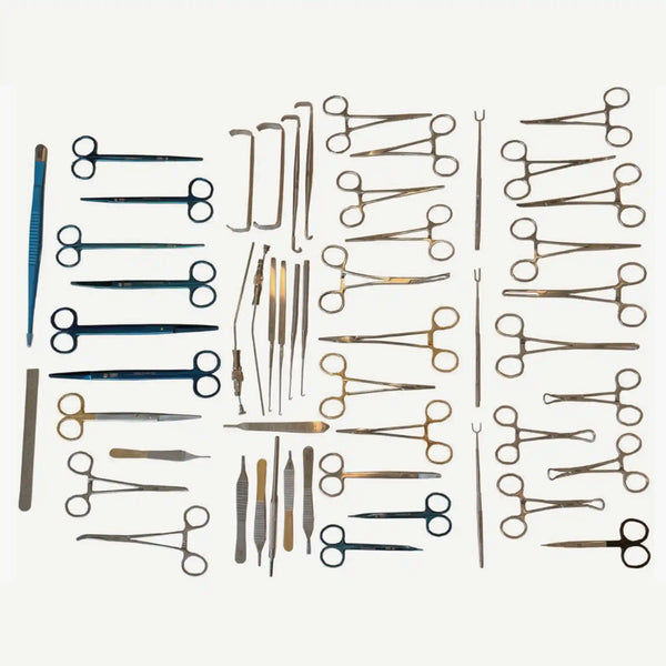 Rhytidectomy Face Lift Surgery Instruments Set - 53 Pcs