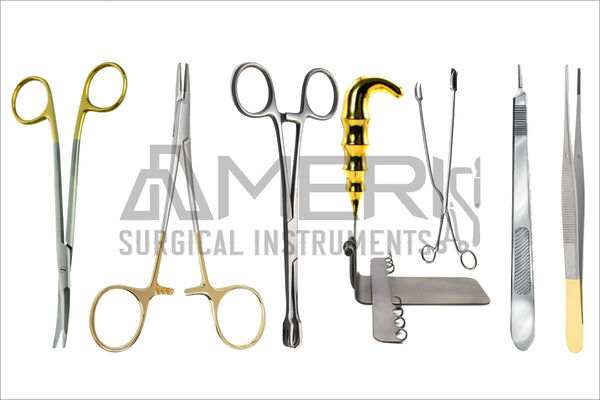Basic Vascular Surgery Instruments Set - 97 Pcs