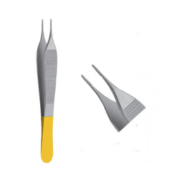 Adson Dressing Forceps 12cm Serrated and Fine Tip - Ameri Surgical Instruments Inc.