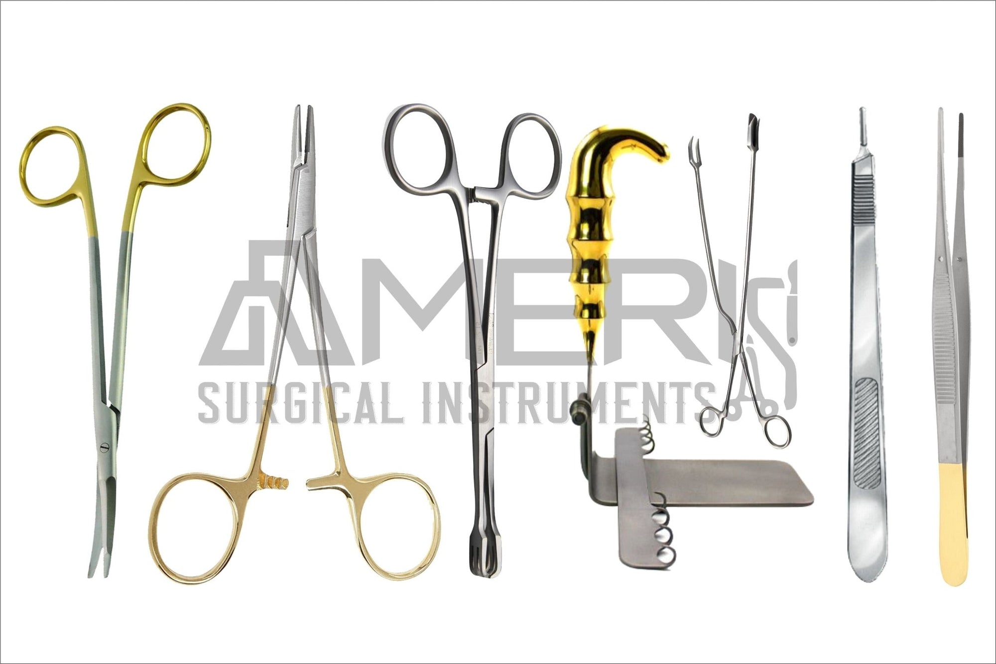 Basic Hand Surgery Instruments Set - Surgical Tools 32 Pcs - Ameri ...