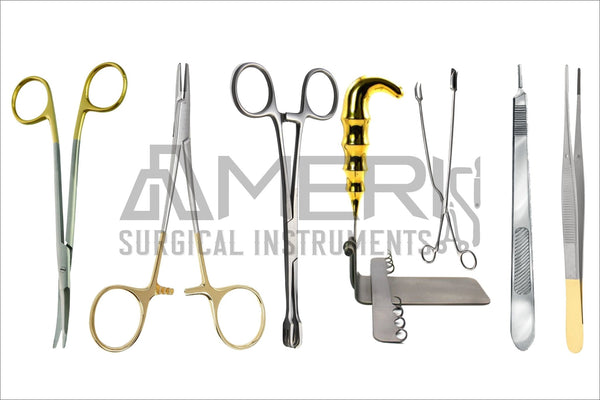 Ear Microsurgery Mastoidectomy Instruments Set - 186 Pcs - Ameri Surgical Instruments Inc.