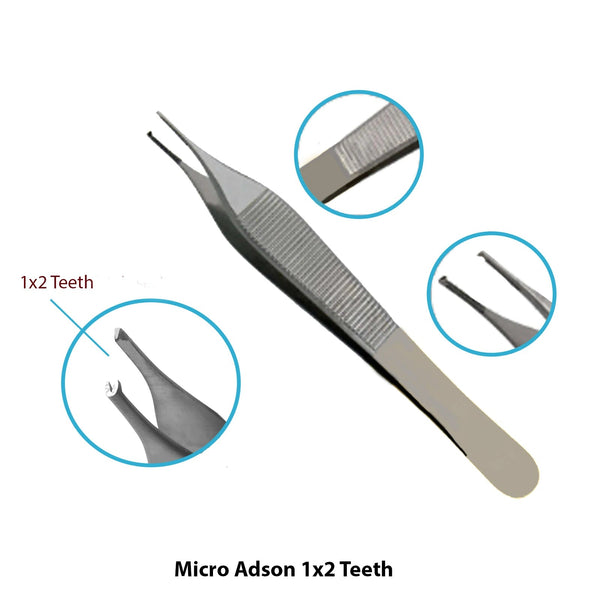 Micro Adson Forceps - Ameri Surgical Instruments Inc.