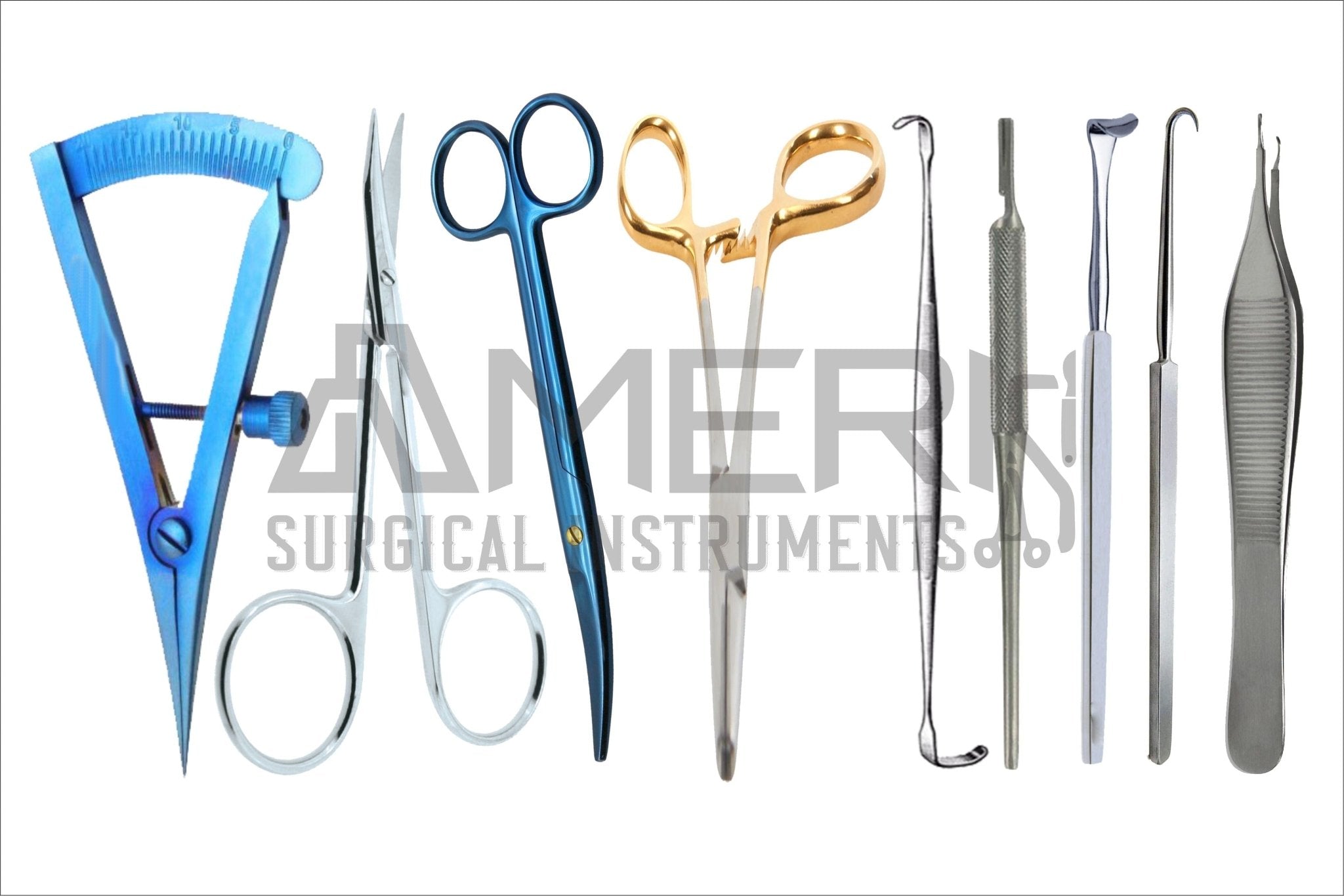 Thyroid Instruments Set - 58 Surgical Tools for Precision - Ameri ...
