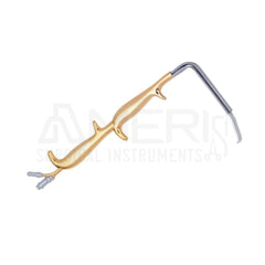 Tebbetts Fiber - Optic Retractor Double Handle - Ameri Surgical Instruments Inc.
