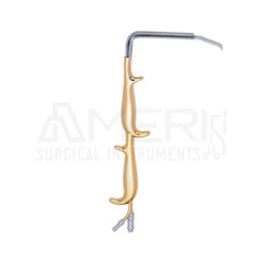 Tebbetts Fiber - Optic Retractor Double Handle - Ameri Surgical Instruments Inc.